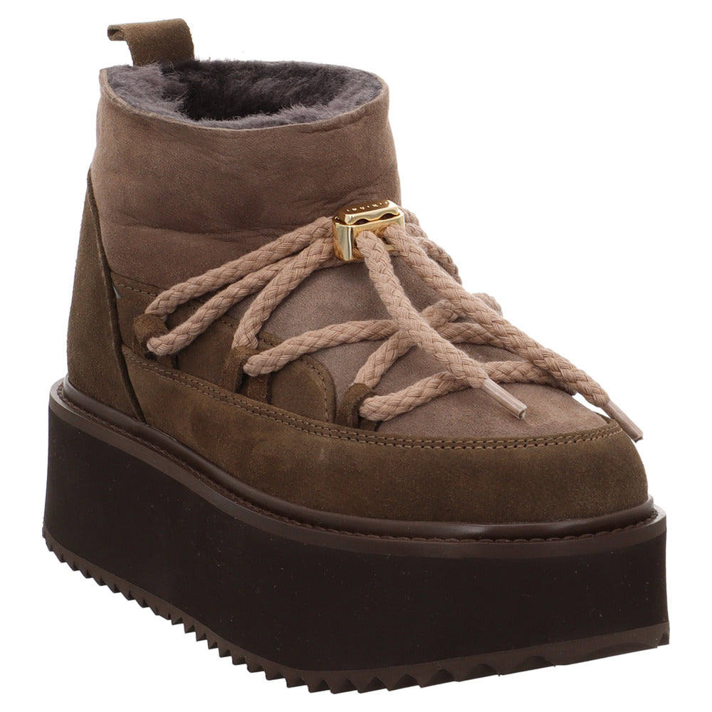 Inuikii - 75104-105 - Classic Low Platform Boot - Schneeboot - Lammfell